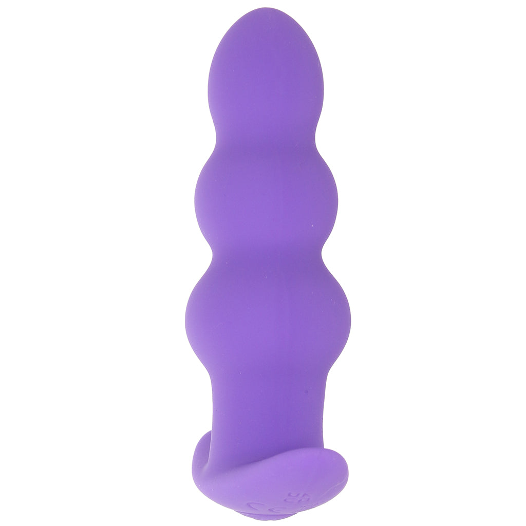 Basic Essentials Vibrating Beaded Anal Probe - Tophatter's Vibrator Deals Online Anal Sex Toys > Butt Plugs - Tophatter Daily Deals