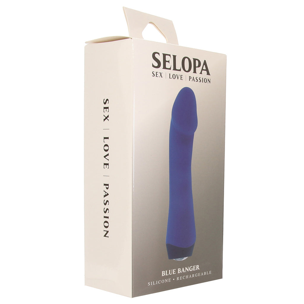 Selopa Blue Banger Vibe Vibrators > G-Spot Vibrators - Tophatter Daily Deals