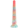Colours Stacked 12 Inch Dildo in Red/Gold Dildo Sex Toys > Non-Phallic Dildos - Tophatter Daily Deals