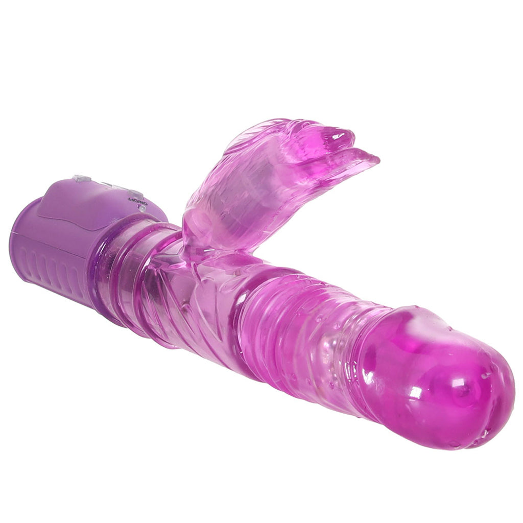 BunnyTron Thruster Rabbit Vibe in Purple - Tophatter's Adult Sex Toys Online Vibrators > Rabbit Vibrators - Tophatter Daily Deals