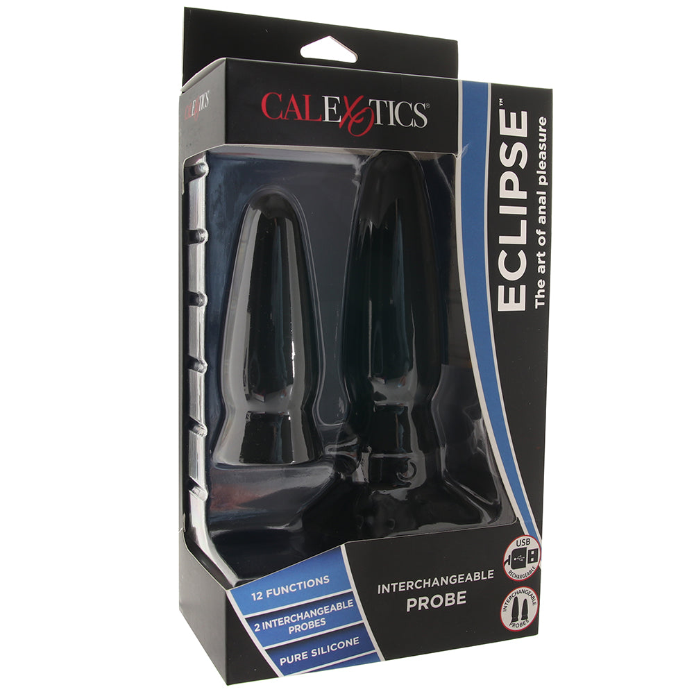Eclipse Rechargeable Interchangeable Probe Vibe - Tophatter's Adult Products Anal Sex Toys > Butt Plugs - Tophatter Daily Deals