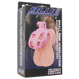 Blueline Small Pink Humiliation Prisoner Cock Cage Bondage and Fetish > Cock and Ball Devices - Tophatter Daily Deals