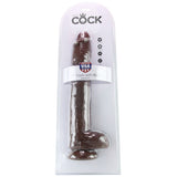 King Cock 14 Inch Cock with Balls in Chocolate Dildo Sex Toys > Large Dildos - Tophatter Daily Deals