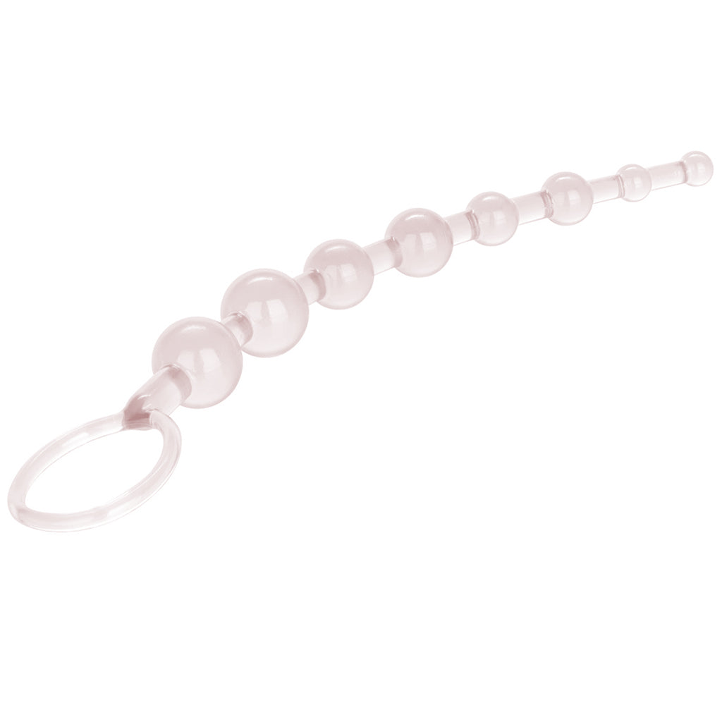 Shane's World Anal 101 Intro Beads in Clear Anal Sex Toys > Anal Beads - Tophatter Daily Deals