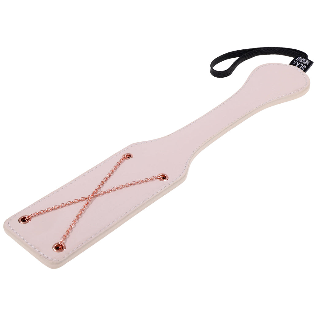 S&M Peaches 'n CreaMe Chain Impression Paddle Bondage and Fetish > Whips and Crops - Tophatter Daily Deals