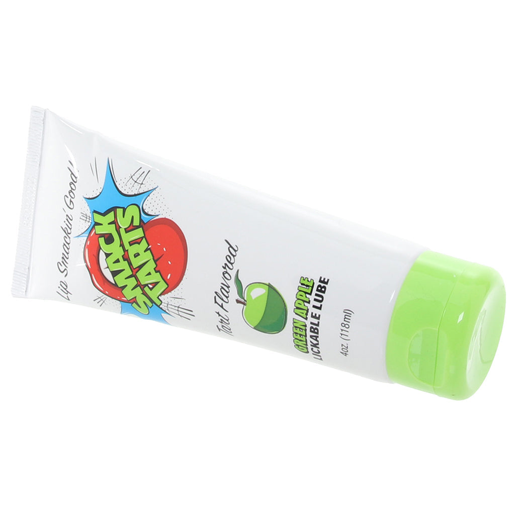 Smack Tarts Flavoured Lube 4oz/118ml in Green Apple Lubes and Lotions > Flavored Sex Lubes - Tophatter Daily Deals