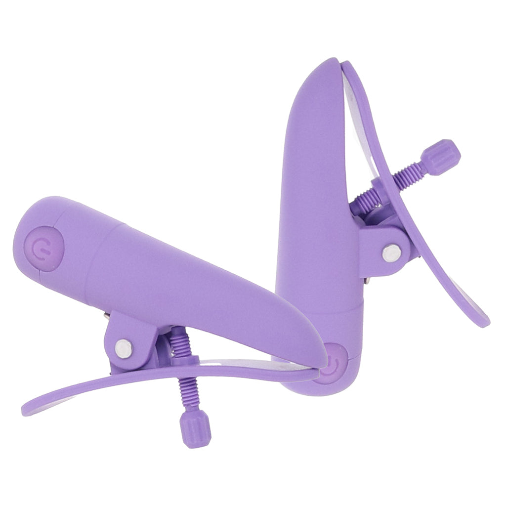 Nipplettes Vibrating Nipple Clamps in Purple - Tophatter's Adult Sex Toys Online Bondage and Fetish > Nipple Stimulators & Clamps - Tophatter Daily Deals