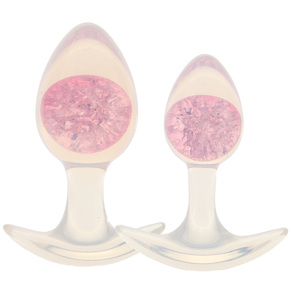 Cosmic Glams 2 Piece Kit in Pink - Tophatter's Adult Sex Toys Online Anal Sex Toys > Butt Plugs - Tophatter Daily Deals