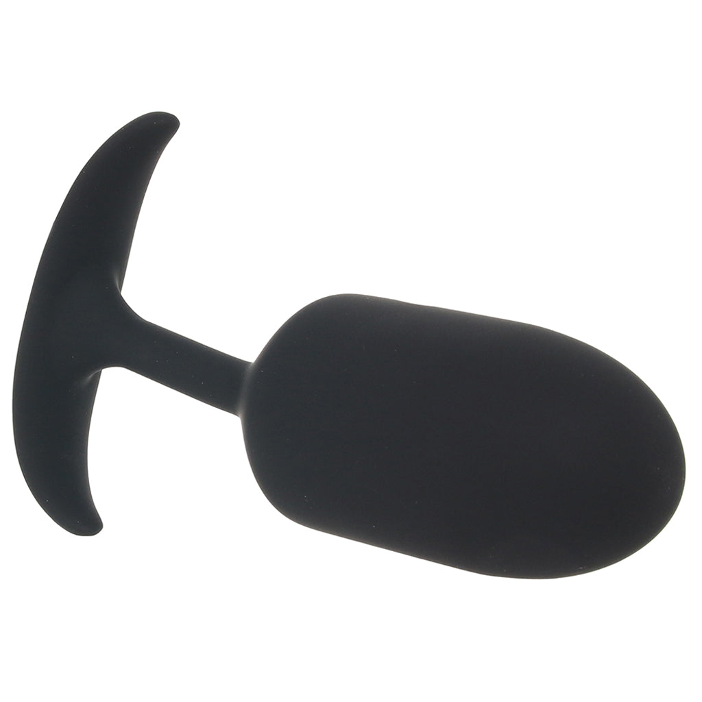 Heavy Hitters Weighted Silicone Anal Plug Vibe - Tophatter's Adult Sex Toys Online Anal Sex Toys > Butt Plugs - Tophatter Daily Deals