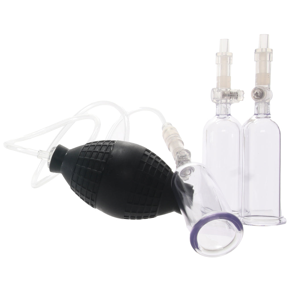 Nipple Suckers with Clitoral Pump Bondage and Fetish > Nipple Stimulators & Clamps - Tophatter Daily Deals