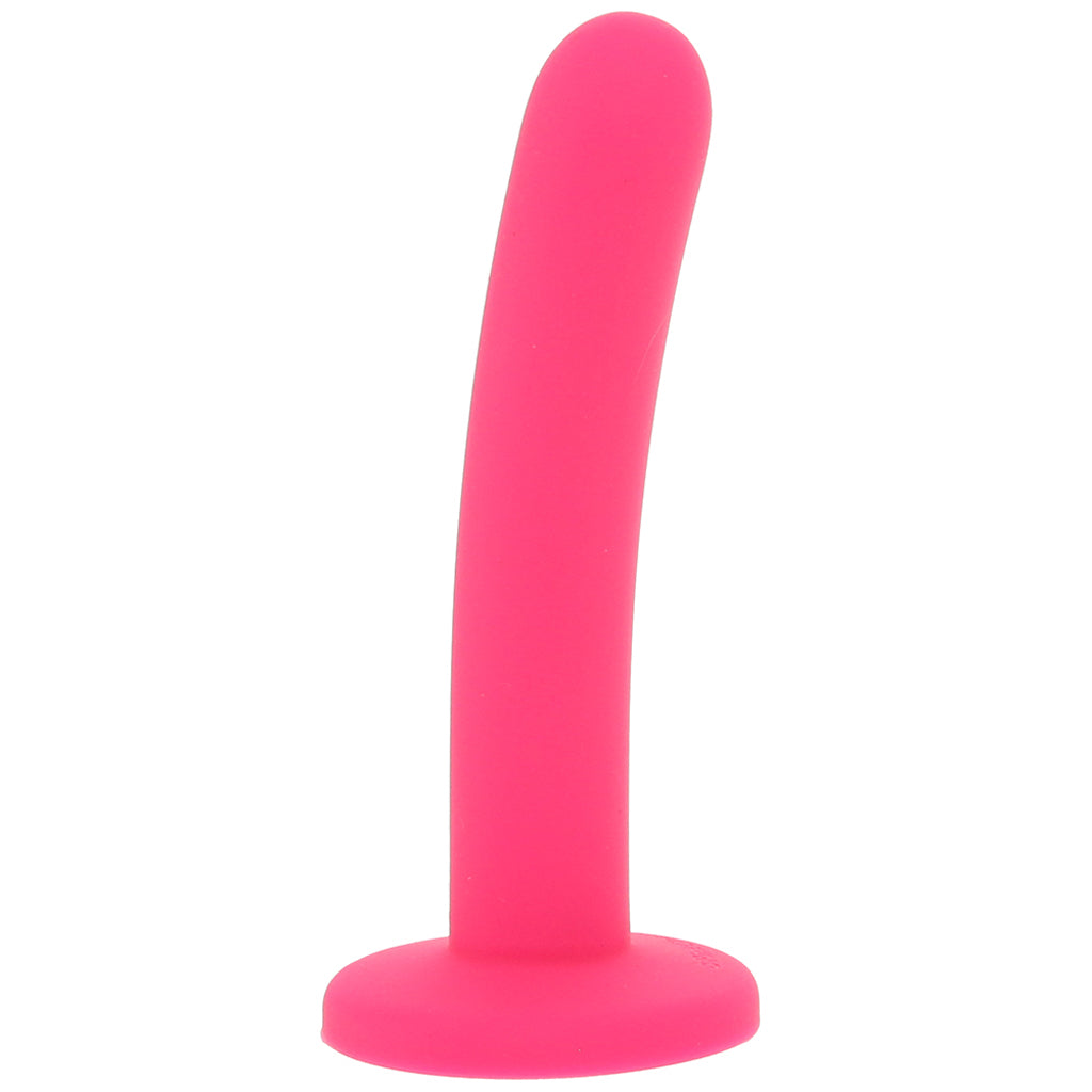 PinkCherry Premium 6 Inch Pink Silicone Slim Anal Dildo Dildo Sex Toys > Anal Dildos - Tophatter Daily Deals