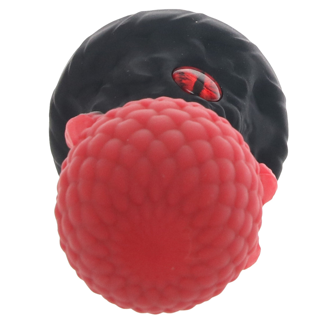 Creature Cocks Eye of the Dragon Silicone Plug in Red - Tophatter's Adult Sex Toys Online Anal Sex Toys > Butt Plugs - Tophatter Daily Deals