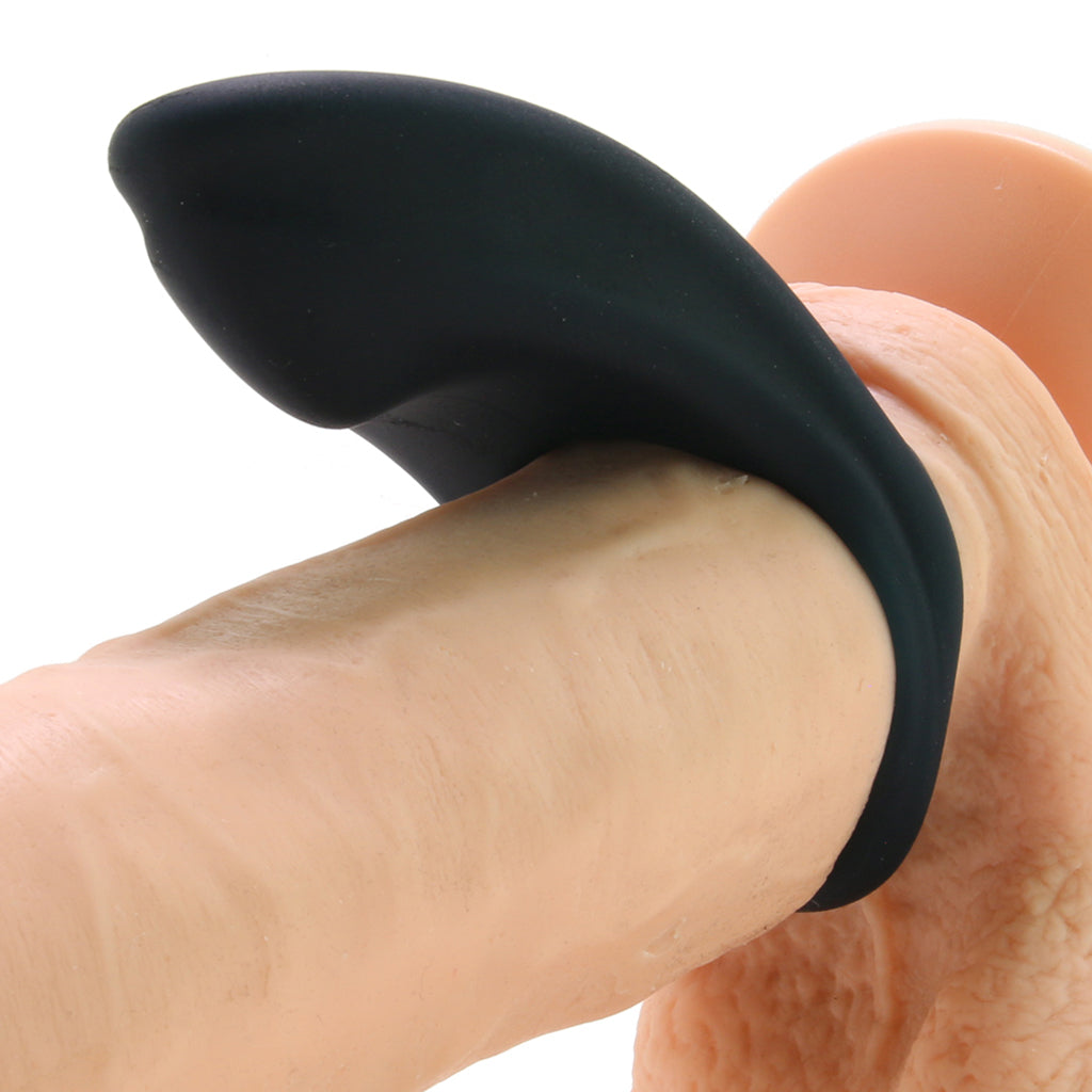 Over Drive Plus Rechargeable C-Ring in Just Black Cock Rings - Tophatter Daily Deals
