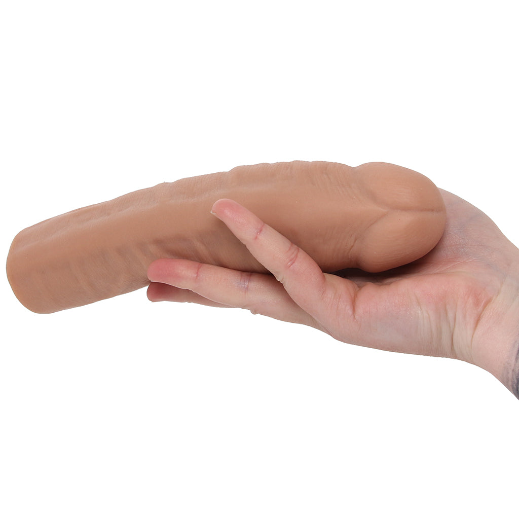 Jock Vibrating Realistic Penis Extender in Tan - Tophatter's Vibrator Deals Online Male Enhancement > Extenders and Sleeves - Tophatter Daily Deals