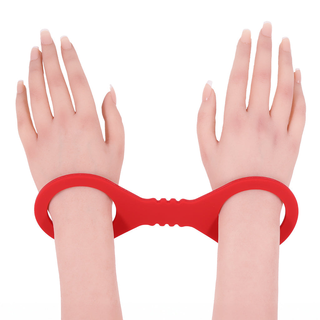 Sex & Mischief Amor Silicone Cuffs in Small Bondage and Fetish > Wrist and Ankle Cuffs - Tophatter Daily Deals