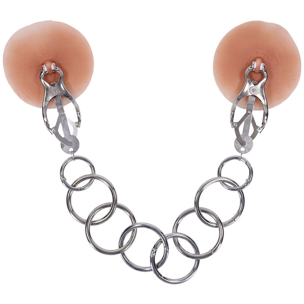 Edge Tuggable Clover Clamps Bondage and Fetish > Nipple Stimulators & Clamps - Tophatter Daily Deals