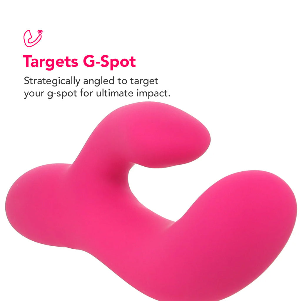 PinkCherry G-Spot Slim Rabbit Vibe in Pink Vibrators > Rabbit Vibrators - Tophatter Daily Deals