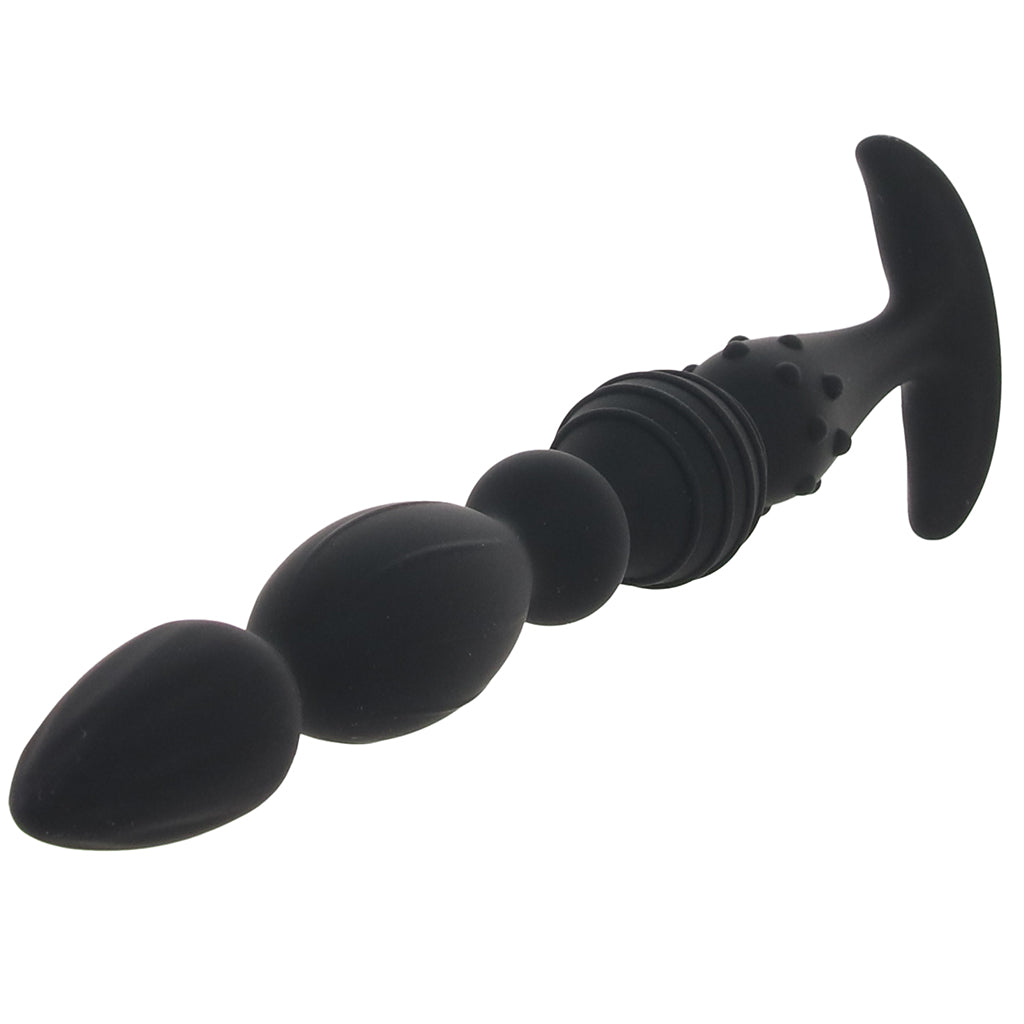 LEVELZ Multi Textured Flared Anal Probe Anal Sex Toys > Anal Beads - Tophatter Daily Deals