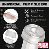 Size Matters Universal Pump Sleeve Male Enhancement > Penis Pumps - Tophatter Daily Deals