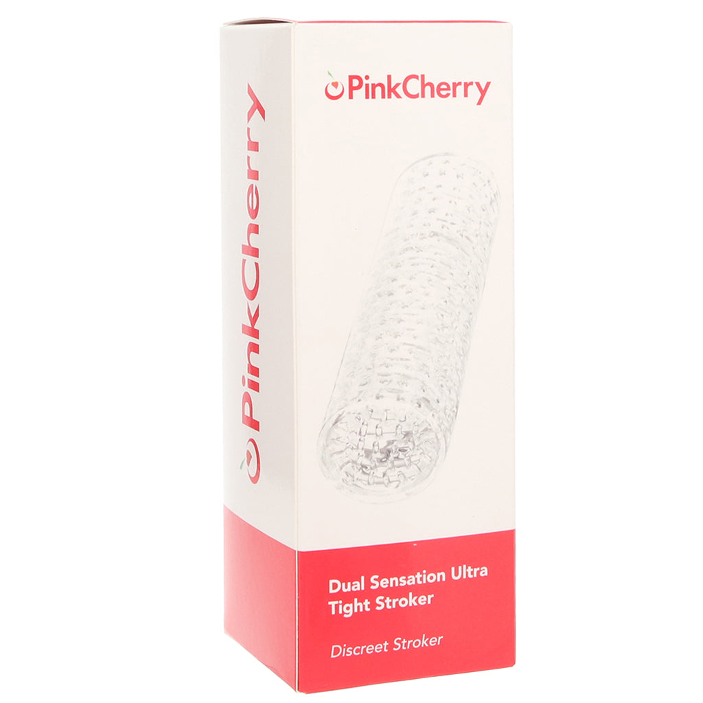 PinkCherry Dual Sensation Ultra Tight Stroker Clearance - Tophatter Daily Deals