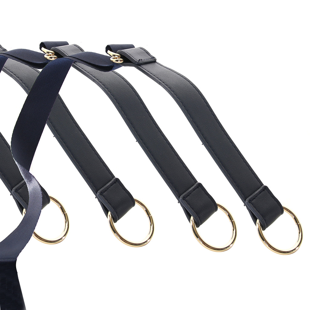 Bondage Couture Tie Down Straps in Blue Bondage and Fetish > Restraints - Tophatter Daily Deals