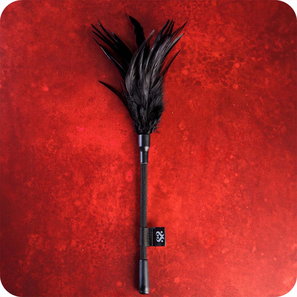 Sei Mio Tickled Kink Soft Feather Tickler - Tophatter's Adult Sex Toys Online Sensual Love > Ticklers & Teasers - Tophatter Daily Deals