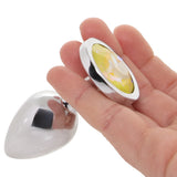 Rear Assets Small Yellow Gem Plug Anal Sex Toys > Butt Plugs - Tophatter Daily Deals