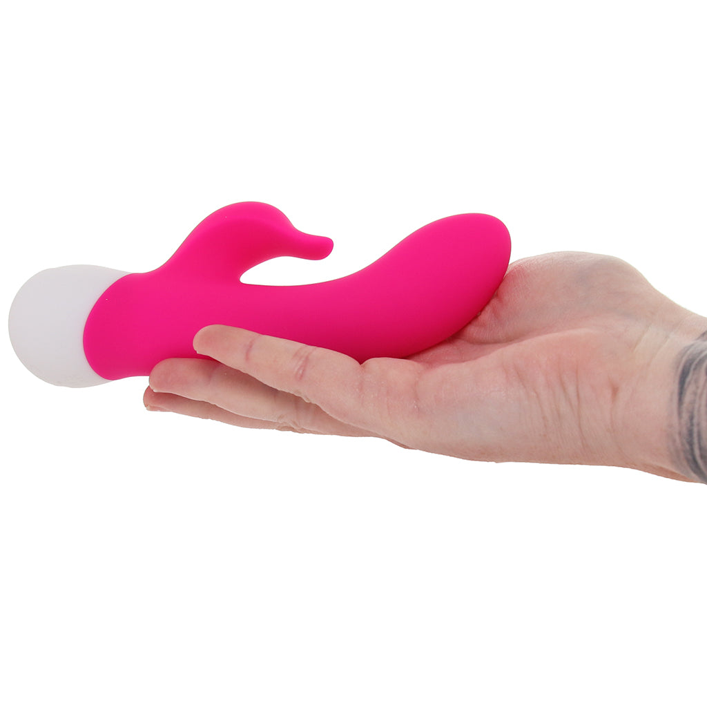 Basic Essentials Dual Pleasure Rabbit Vibe - Tophatter's Vibrator Deals Online Vibrators > Rabbit Vibrators - Tophatter Daily Deals