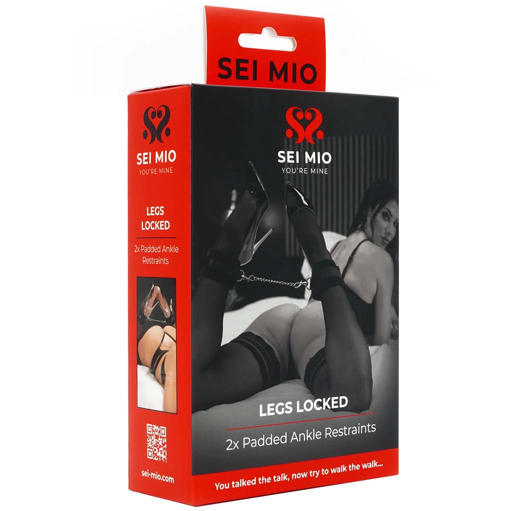 Sei Mio Legs Locked Ankle Restraints - Tophatter's Adult Sex Toys Online Bondage and Fetish > Wrist and Ankle Cuffs - Tophatter Daily Deals