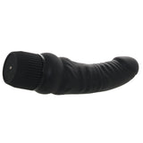 Black Velvet Veined Vibrating Dildo Vibrators > Realistic Vibrator Dildos - Tophatter Daily Deals