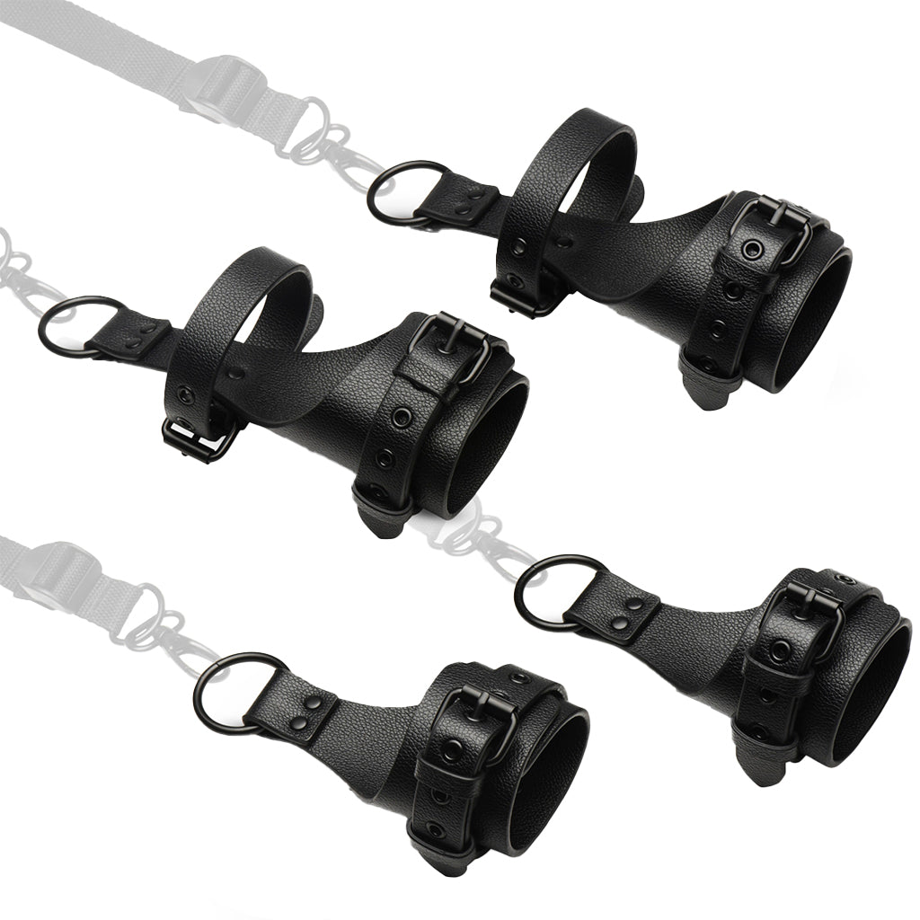 Master Series All Access Bed Restraint Kit Bondage and Fetish > Restraints - Tophatter Daily Deals