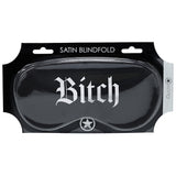 Ouch! Printed Satin Bitch Blindfold Bondage and Fetish > Pleasure Masks and Dress Up Play - Tophatter Daily Deals