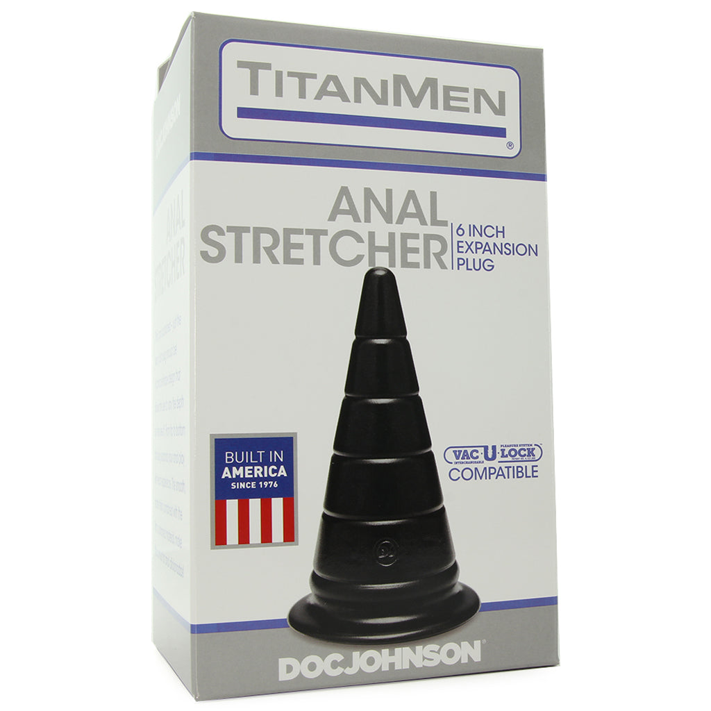 Anal Stretcher 6 Inch Vac-U-Lock Expansion Plug - Tophatter's Adult Products Anal Sex Toys > Butt Plugs - Tophatter Daily Deals