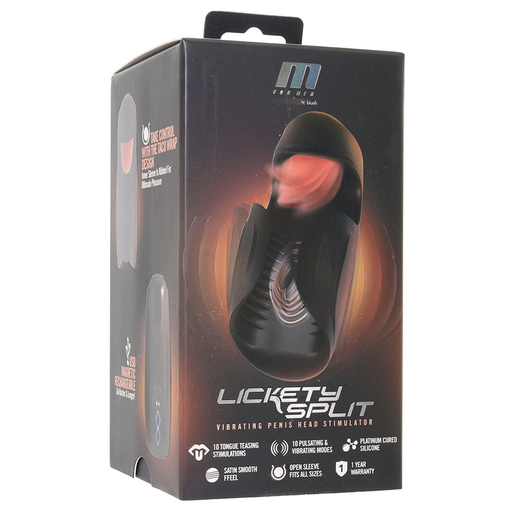 M for Men Lickety Split Stroker Male Masturbators > Vibrating - Tophatter Daily Deals