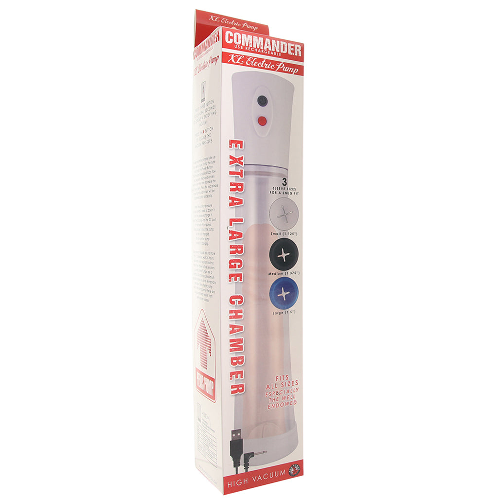 Commander XL Electric Penis Pump - Tophatter's Adult Products Male Enhancement > Penis Pumps - Tophatter Daily Deals