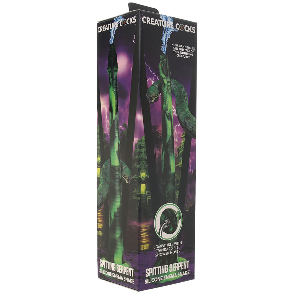 Creature Cocks Spitting Serpent Enema Hose - Tophatter's Adult Sex Toys Online Anal Sex Toys > Douche and Enema - Tophatter Daily Deals