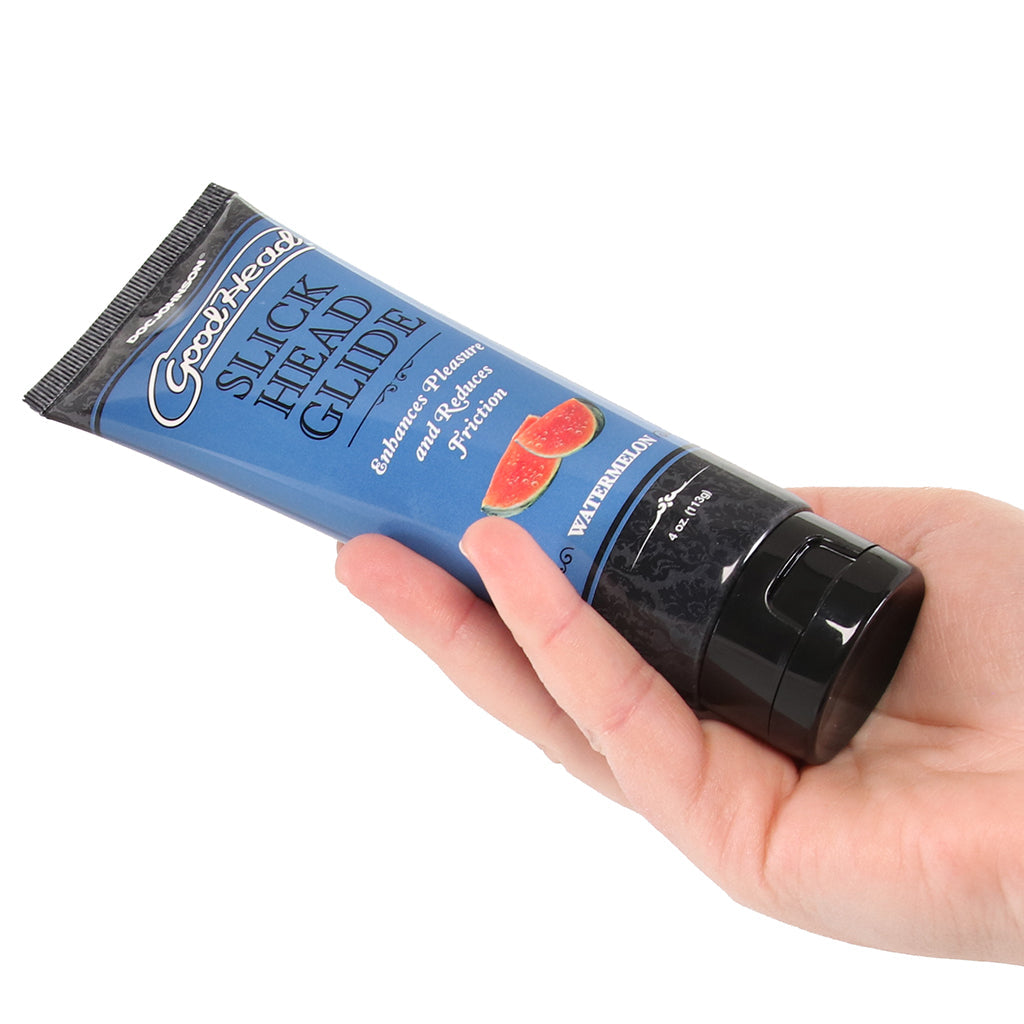 GoodHead Slick Head Glide 4oz/113g in Watermelon Lubes and Lotions > Flavored Sex Lubes - Tophatter Daily Deals