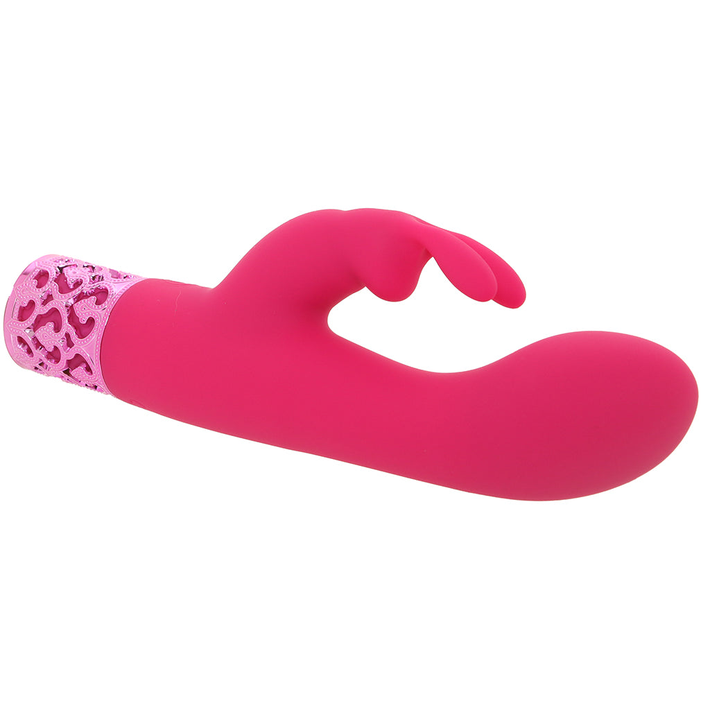 Royal Gems Rabbit Vibe in Pink Vibrators > Rabbit Vibrators - Tophatter Daily Deals