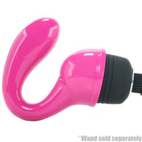 Wand Essentials Deep Glider Curved G-Spot Attachment Vibrators > Wands - Tophatter Daily Deals
