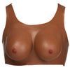 Master Series Perky Pair D-Cup Silicone Breasts in Dark Sexual Wellness > Gender Expression and Affirmation - Tophatter Daily Deals