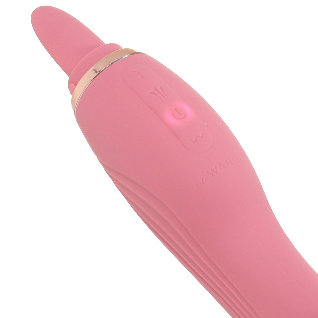 Le Wand Lick 3-in-1 Double-Ended Vibe Vibrators > Clitoral Stimulators - Tophatter Daily Deals