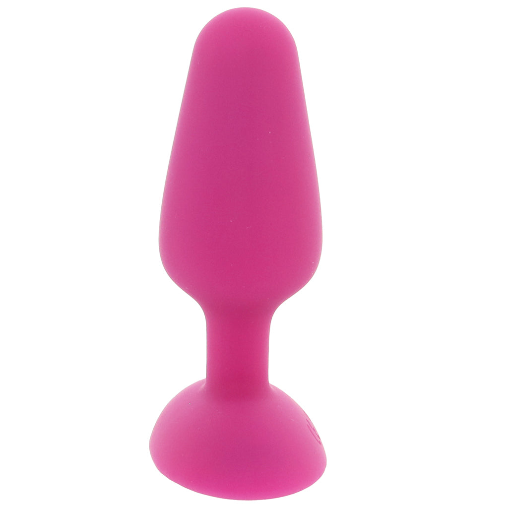 Bang! Vibrating Silicone Butt Plug in Pink - Tophatter's Adult Sex Toys Online Anal Sex Toys > Butt Plugs - Tophatter Daily Deals