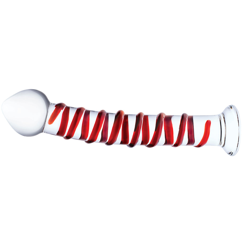 gläs 10 Inch Mr. Swirly Dildo - Tophatter's Adult Sex Toys Online Dildo Sex Toys > G-Spot Dildos - Tophatter Daily Deals