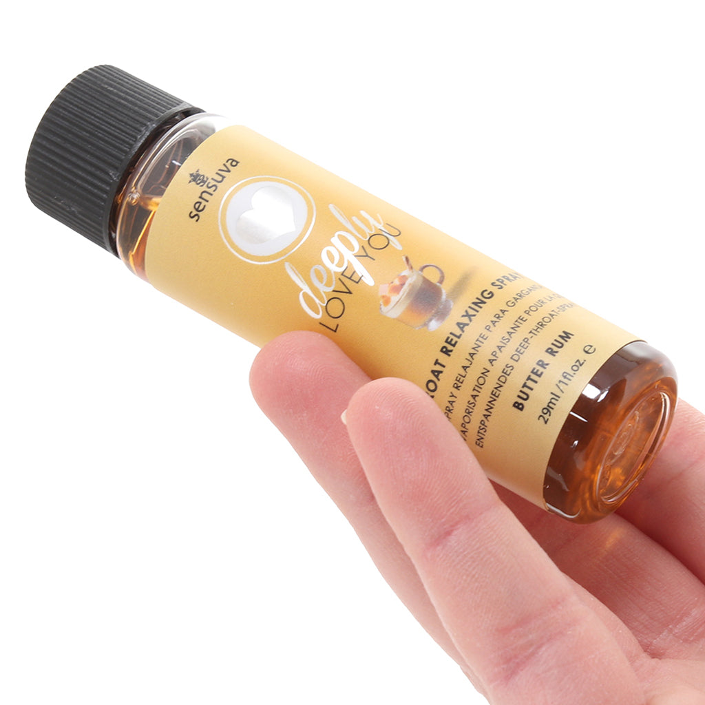 Deeply Love You Throat Relaxer 1oz/29ml in Butter Rum - Tophatter's Adult Products Lubes and Lotions > Female Enhancement - Tophatter Daily Deals