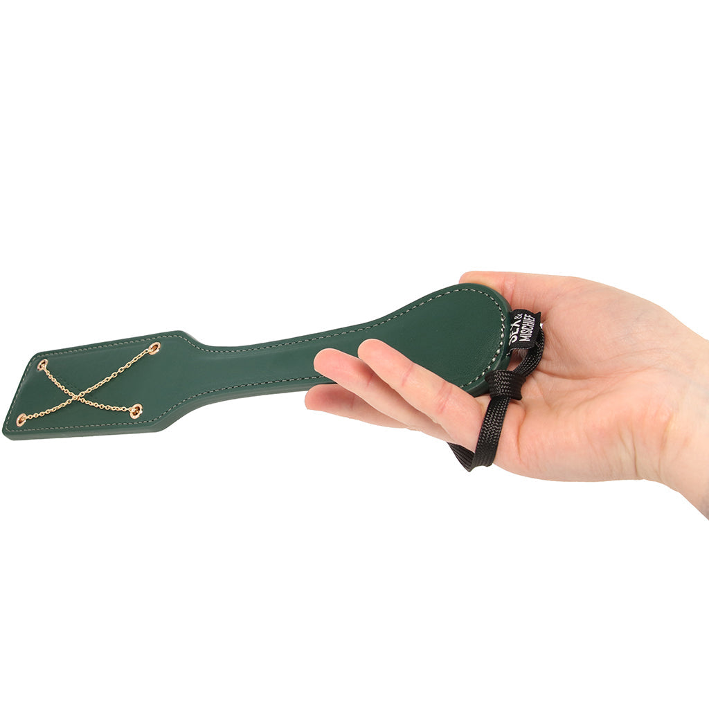 Sex & Mischief Indica Chain Impression Paddle Bondage and Fetish > Whips and Crops - Tophatter Daily Deals