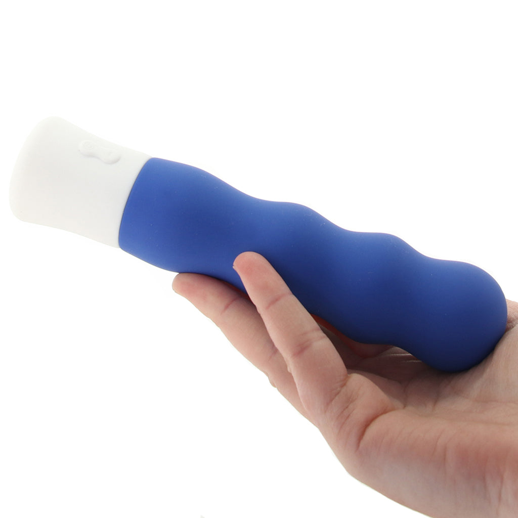 Inya Shake Weighted Vibe in Blue Vibrators > Traditional Vibrators - Tophatter Daily Deals