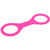 Sex & Mischief Hot Pink Silicone Cuffs in Small Bondage and Fetish > Wrist and Ankle Cuffs - Tophatter Daily Deals