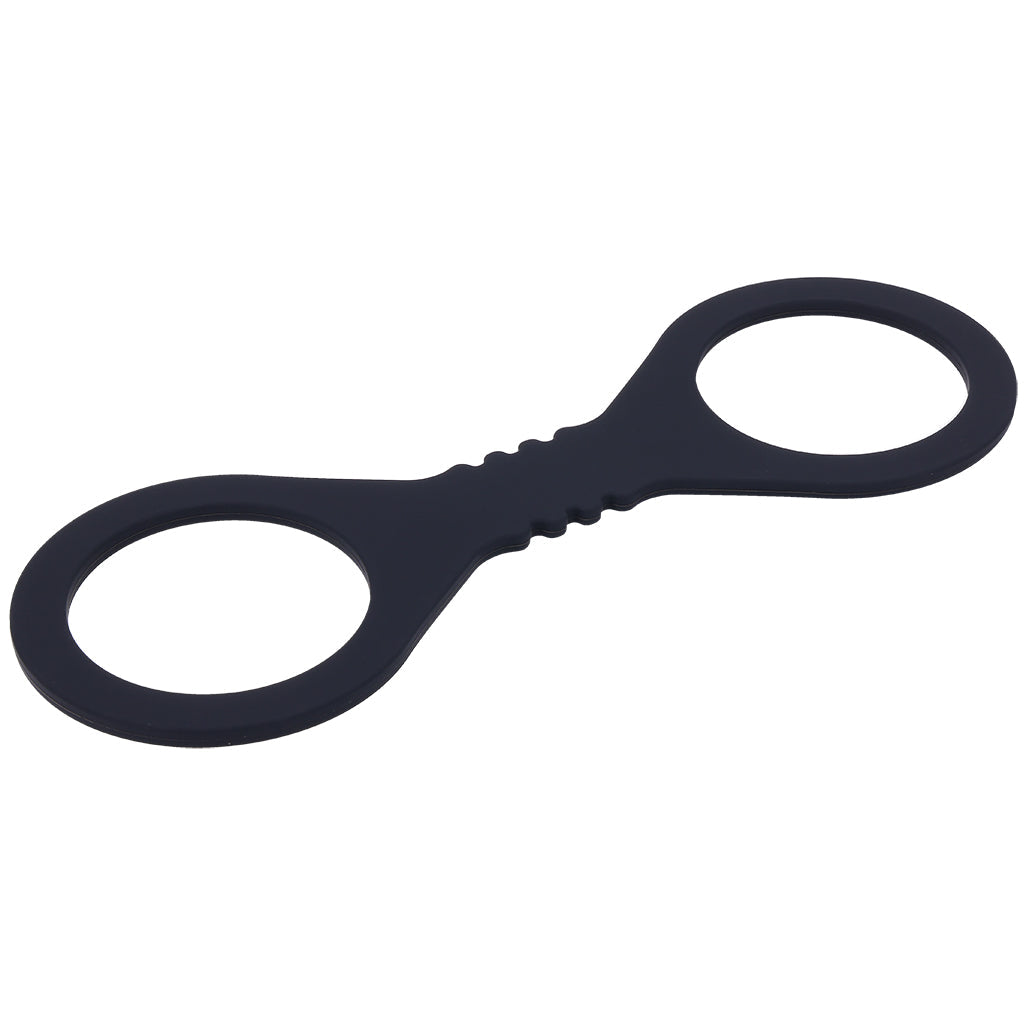 Sex & Mischief Shadow Silicone Cuffs in Large Bondage and Fetish > Wrist and Ankle Cuffs - Tophatter Daily Deals