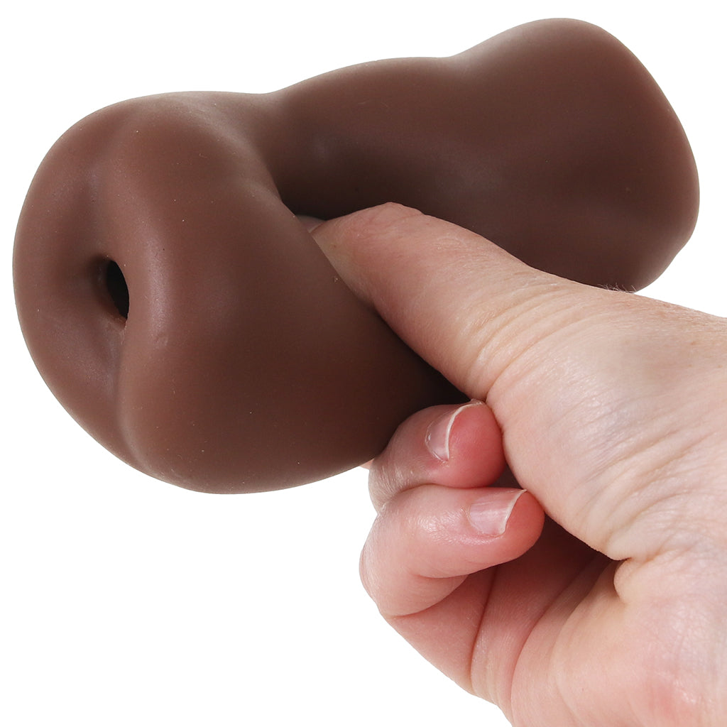 Pocket Pals Anal Stroker in Dark Male Masturbators > Realistic Butts - Tophatter Daily Deals