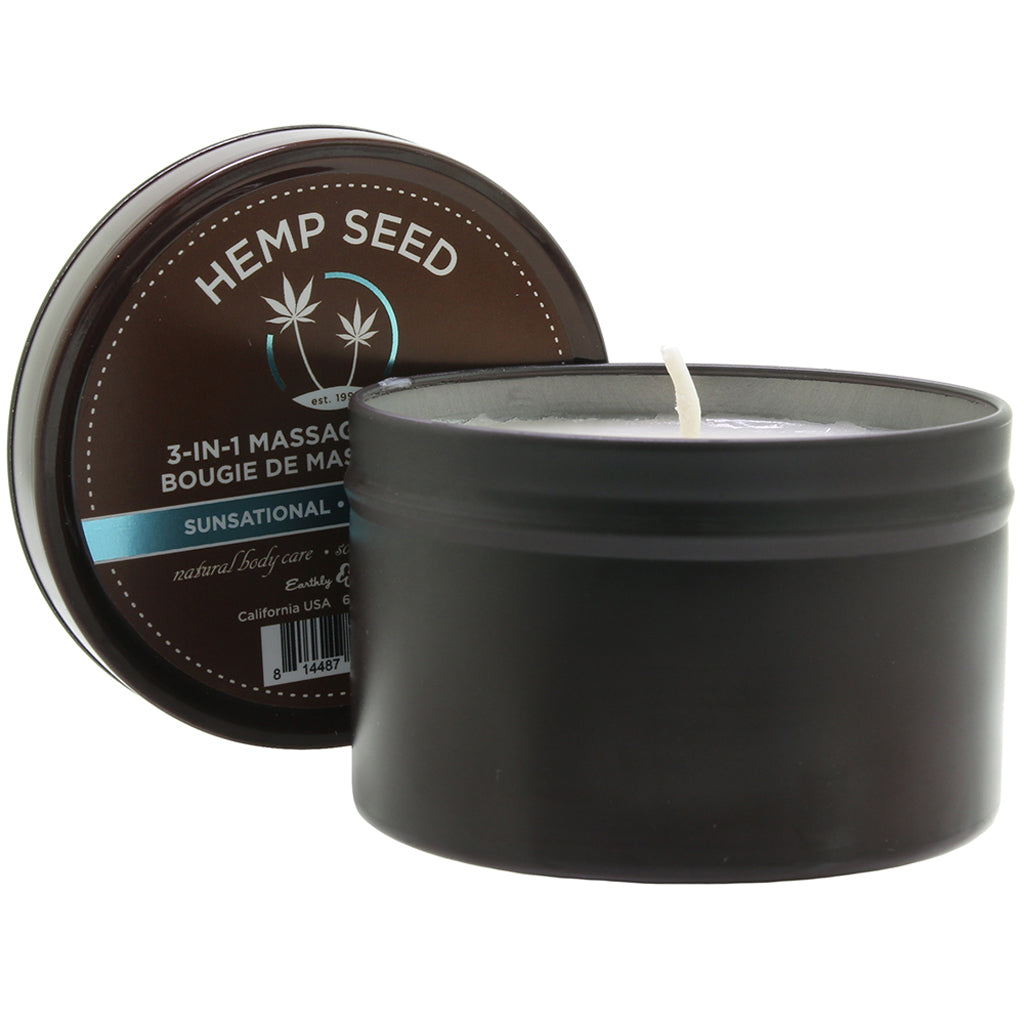 3-in-1 Massage Candle 6oz/170g in Sunsational Sensual Love > Massage - Tophatter Daily Deals